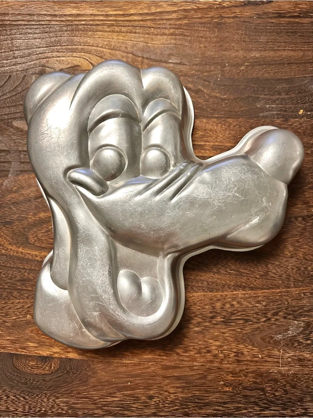 Vintage Walt Disney / Wilton Drum Major Mickey Mouse and Pluto Cake Pan Set